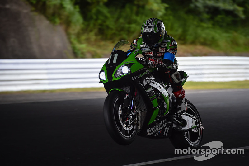 #11 Kawasaki Team Green: Kazuma Watanabe, Leon Haslam, Azlan Shah Bin Kamaruzaman