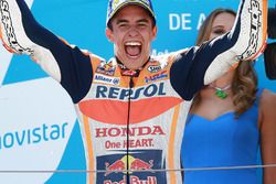 Podium: race winner Marc Marquez, Repsol Honda Team