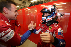 Pole position GTE Pro for #71 AF Corse Ferrari 488 GTE: Davide Rigon, Sam Bird