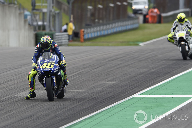 Valentino Rossi acabou na quinta posição.