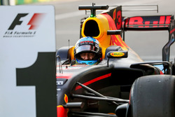 Race winner Daniel Ricciardo, Red Bull Racing RB13