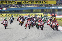 Start: Chaz Davies, Ducati Team leidt