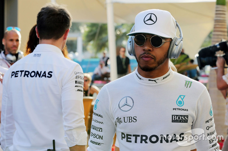Lewis Hamilton, ganador del GP de Abu Dhabi