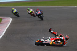 Marc Marquez, Repsol Honda Team, crash