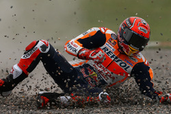 Marc Marquez, Repsol Honda Team, crash