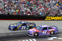 Chase Elliott, Hendrick Motorsports Chevrolet, Kyle Larson, Chip Ganassi Racing Chevrolet