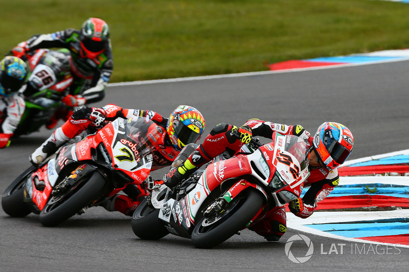 Lorenzo Savadori, Milwaukee Aprilia, Chaz Davies, Ducati Team