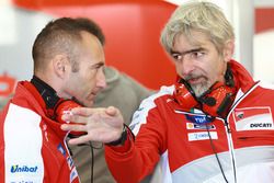 Cristian Gabarrini, Ducati Team crew chief, Gigi Dall'Igna, Ducati Team General Manager