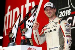 2016 Champion and race winner Daniel Suarez, Joe Gibbs Racing Toyota