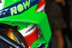 Gros plan sur le carénage d'Aleix Espargaro, Aprilia Racing Team Gresini