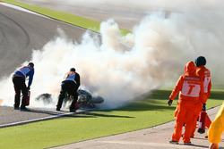 L'accident de Tom Sykes, Kawasaki Racing