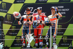 Podium: second placde Marc Marquez, Repsol Honda Team, Race winner Andrea Dovizioso, Ducati Team, th