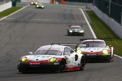 #92 Porsche Team Porsche 911 RSR: Michael Christensen, Kevin Estre, #91 Porsche Team Porsche 911 RSR: Richard Lietz, Frédéric Makowiecki