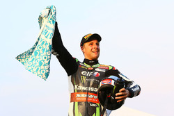 Le vainqueur Jonathan Rea, Kawasaki Racing