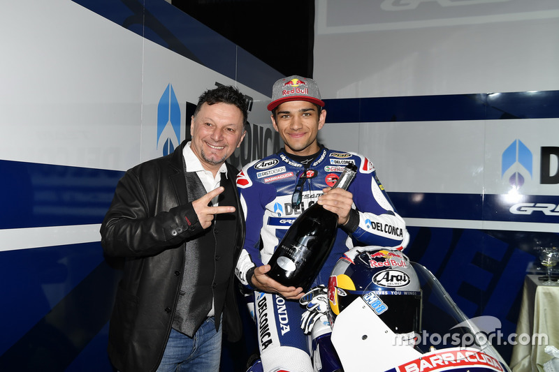 Jorge Martín, Gresini Racing Team with Fausto Gresini, Team Manager