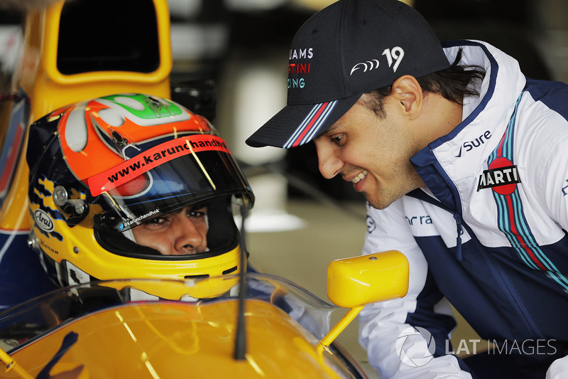 Karun Chandhok, Felipe Massa