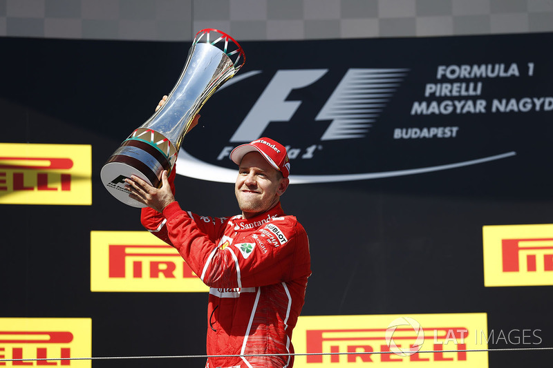 Hungría 2017: séptima victoria con Ferrari, cuarta de la temporada.