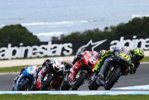 Valentino Rossi, Yamaha Factory Racing, Andrea Dovizioso, Ducati Team, Jack Miller, Pramac Racing, Alex Rins, Team Suzuki MotoGP