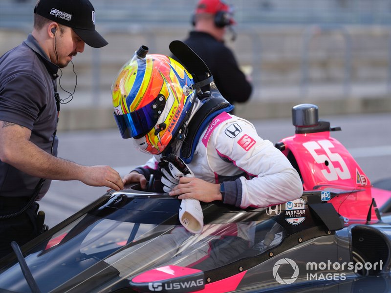 Alex Palou, Dale Coyne Racing with Team Goh Honda