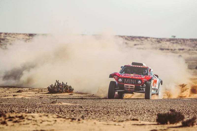 #302 JCW X-Raid Team: Stephane Peterhansel, Paulo Fiuza