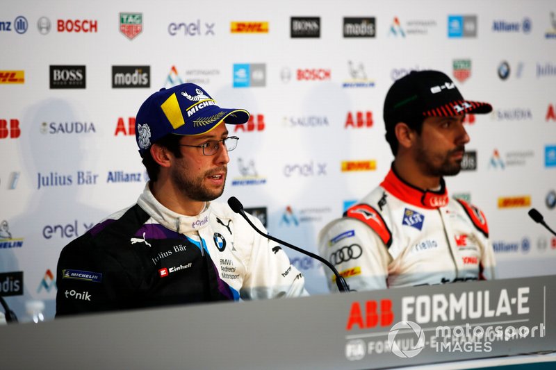 Alexander Sims, BMW I Andretti Motorsports, Lucas Di Grassi, Audi Sport ABT Schaeffler, in the press conference
