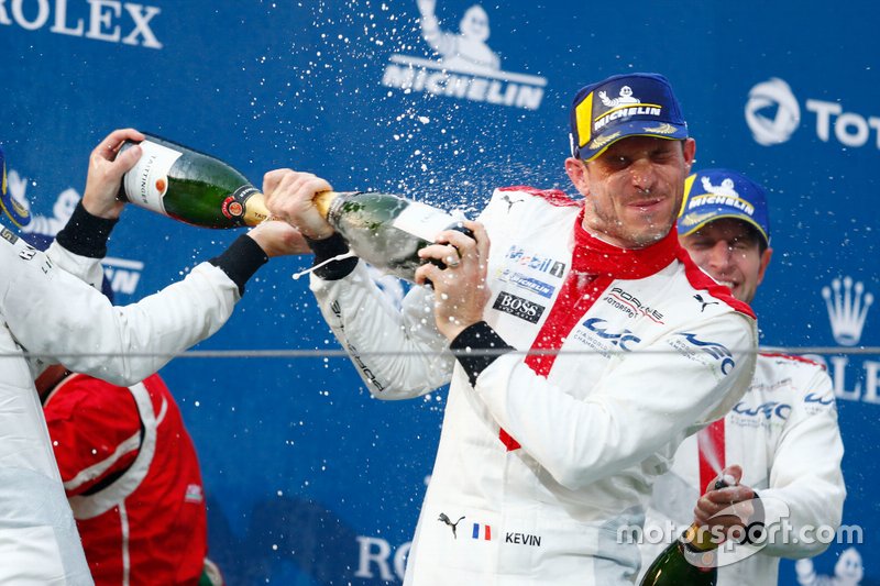 Podio: #92 Porsche GT Team Porsche 911 RSR - 19: Michael Christensen, Kevin Estre