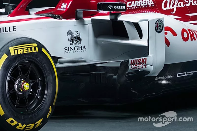 Detalle del Alfa Romeo C39