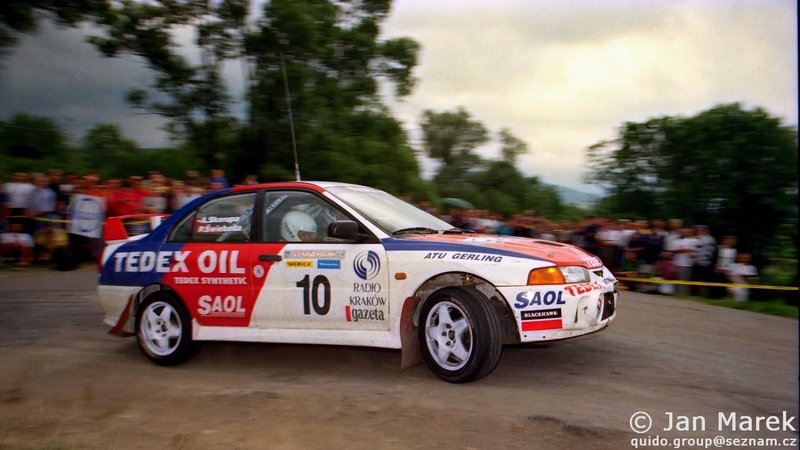 Piotr Świeboda, Artur Skorupa, Mitsubishi Lancer Evo IV, Rajd Polski 1998
