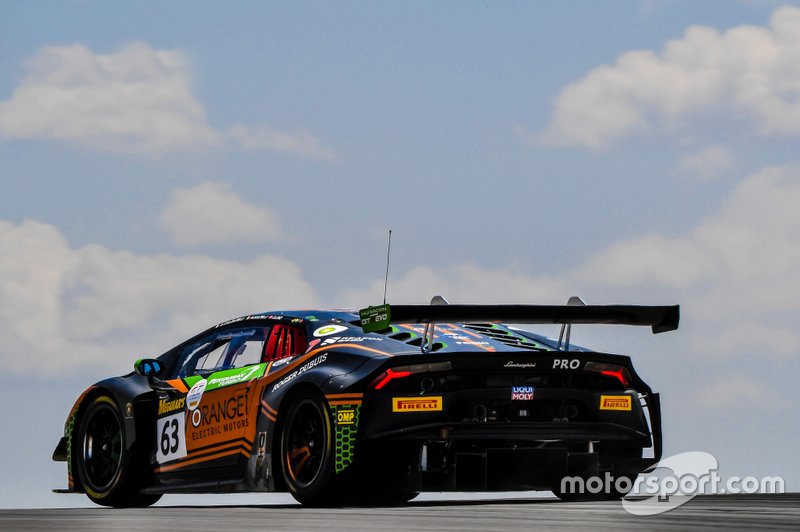 #63 Orange 1 FFF Racing Team Lamborghini Hurracan GT3: Andrea Caldarelli, Marco Mapelli, Dennis Lind