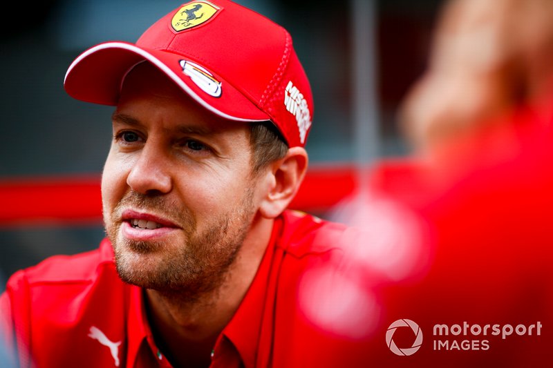 Sebastian Vettel, Ferrari parla ai media