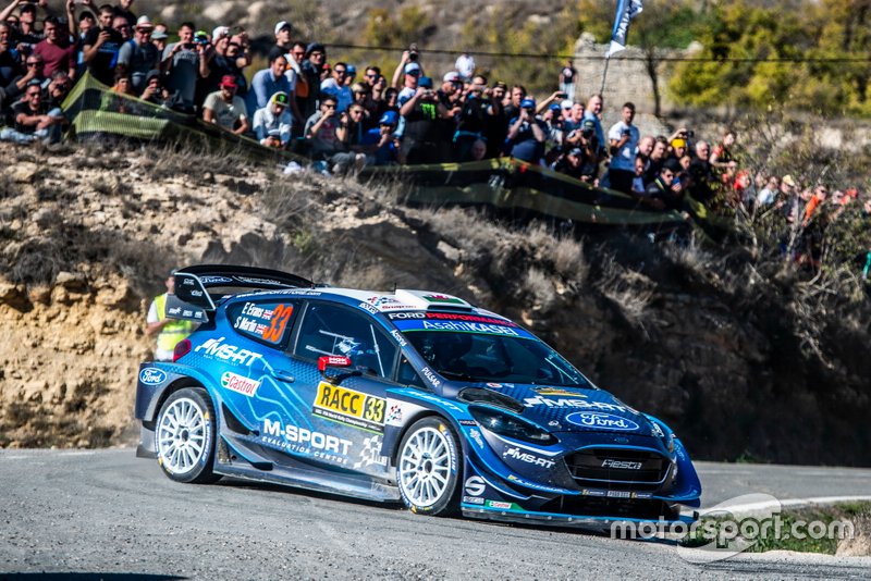 Elfyn Evans, Scott Martin, M-Sport Ford WRT Ford Fiesta WRC