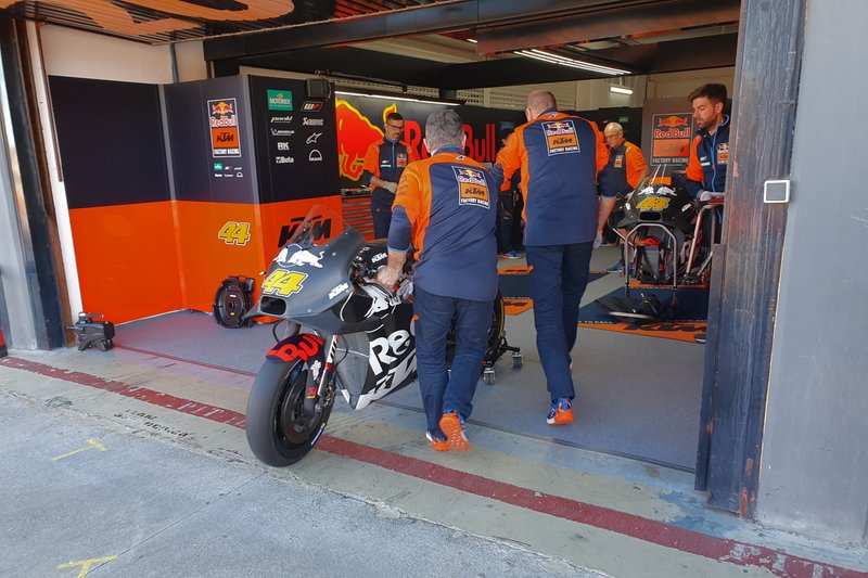 Moto de Pol Espargaro, Red Bull KTM Factory Racing
