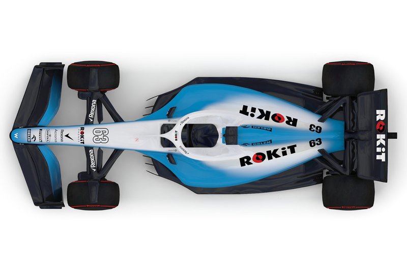 2021 F1 car of Williams