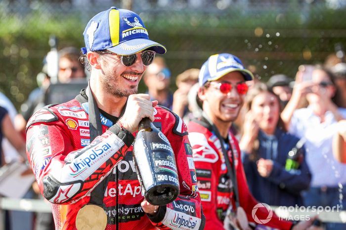 Francesco Bagnaia, Equipo Ducati, Enea Bastianini, Equipo Ducati