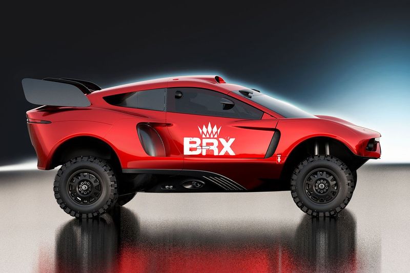 El BRX Hunter T1+ del Bahrain Raid Xtreme para el Dakar 2022