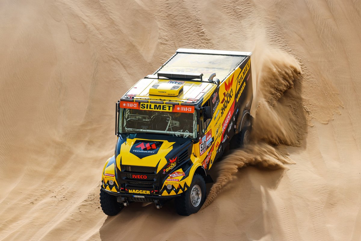 #510 Big Shock Racing Iveco: Martin Soltys, Roman Krejci, Jakub Jirinec