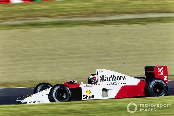 ゲルハルト・ベルガー（マクラーレンMP4-6ホンダ