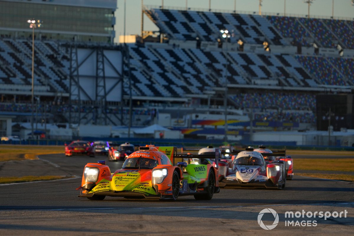 #81 DragonSpeed USA Oreca LMP2 07: Patricio O'Ward, Eric Lux, Colton Herta, Devlin Defrancesco