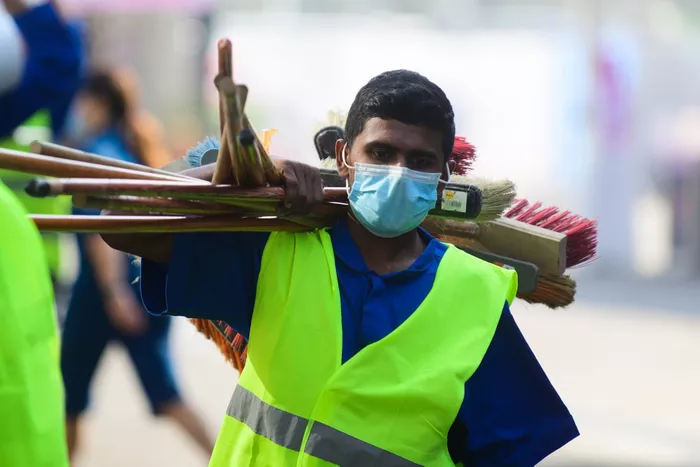 Trabajos de última hora en el circuito de Yeda