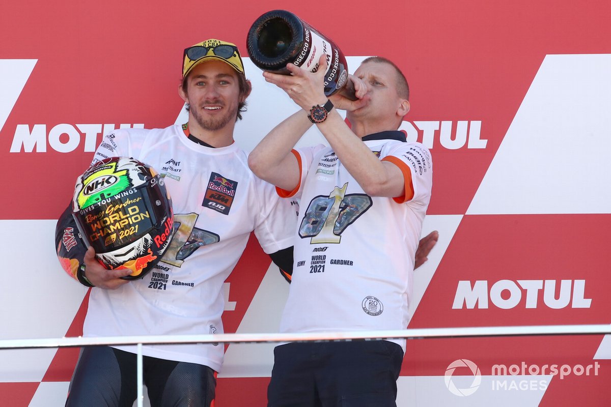 Campeón Mundial 2021 Remy Gardner, Red Bull KTM Ajo