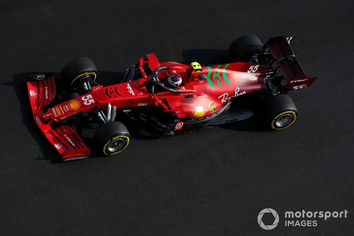 Carlos Sainz Jr, Ferrari SF21