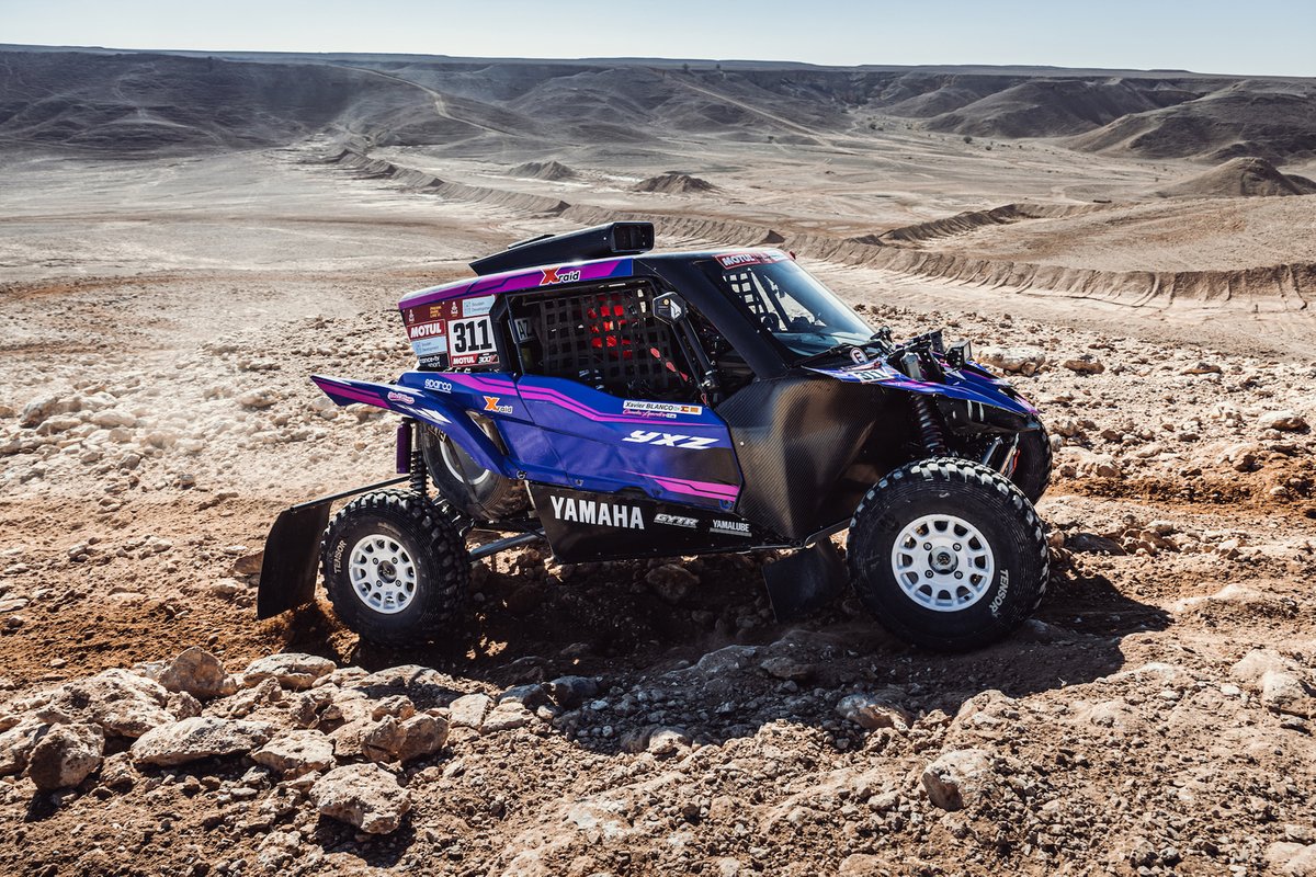 #311 Yamaha powered by X-Raid Team: Camelia Liparoti, Xavier Blanco