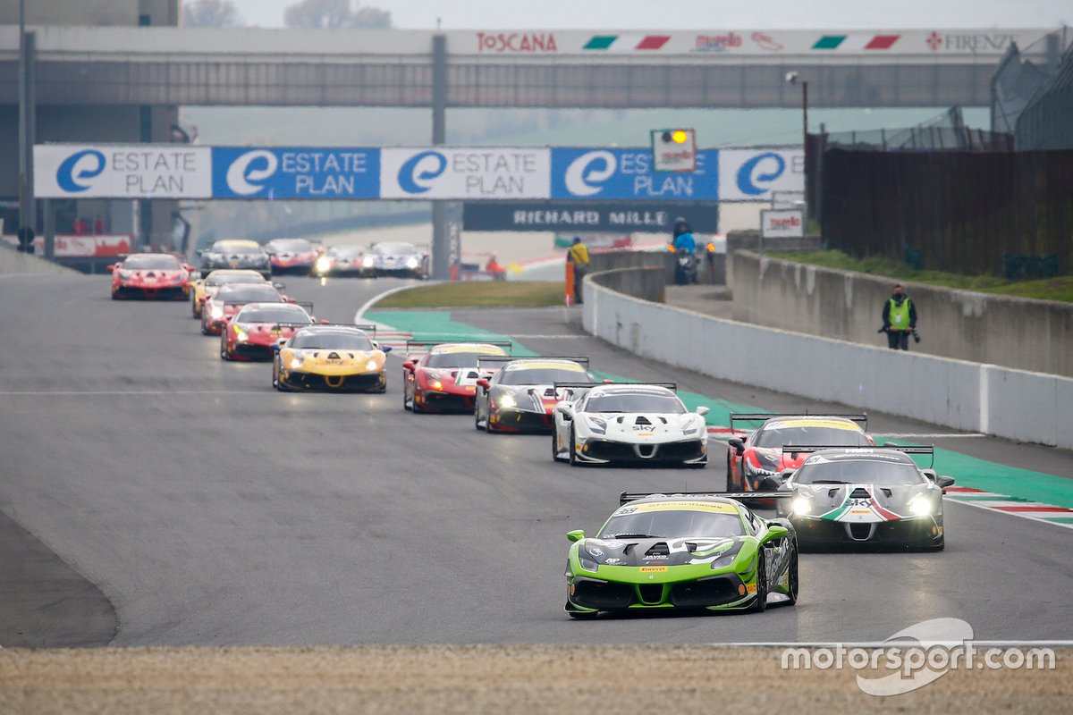 La partenza della Finale Mondiale della Coppa Shell
