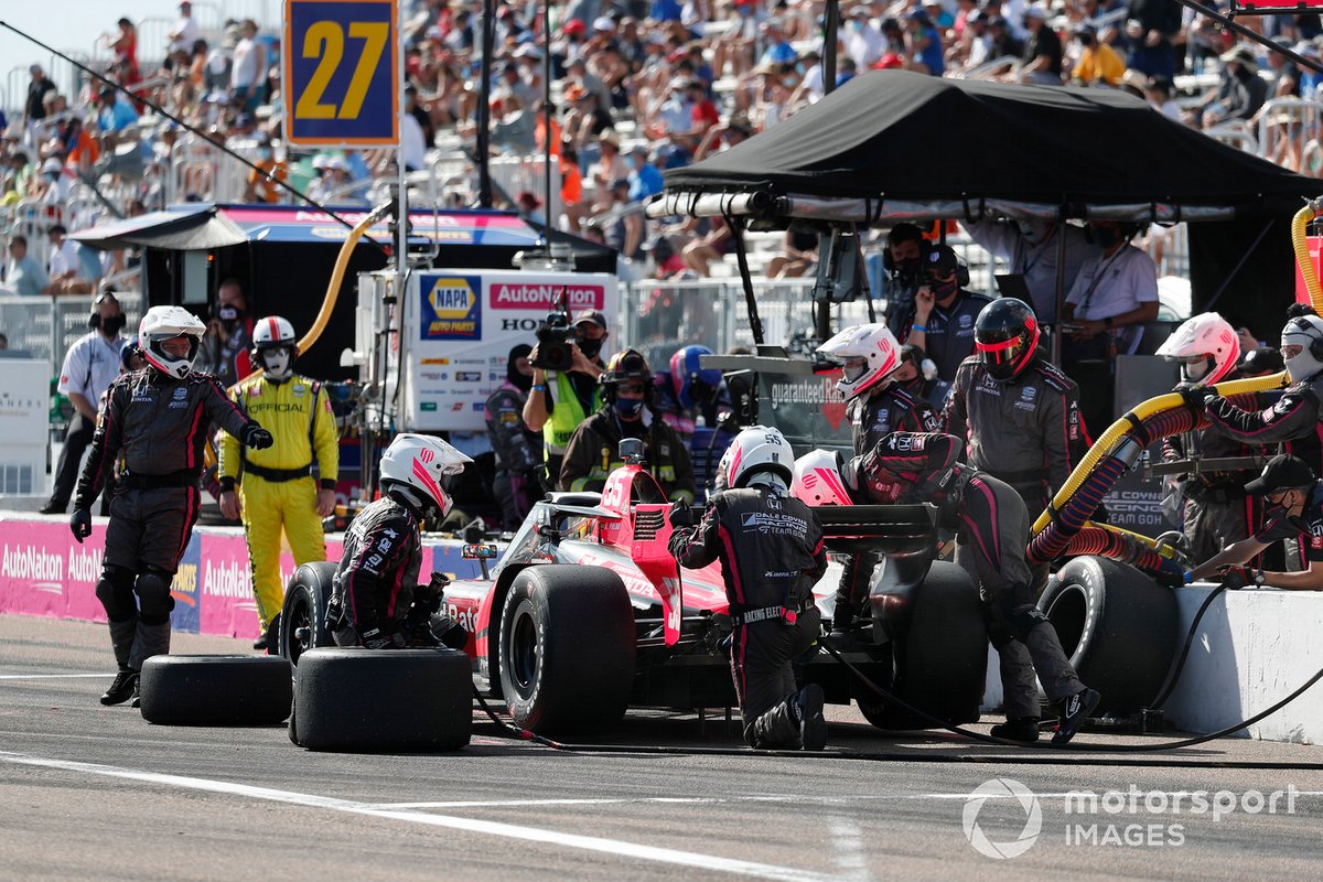 Alex Palou, Dale Coyne Racing with Team Goh Honda