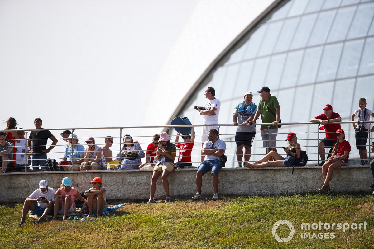 Fans en Sochi