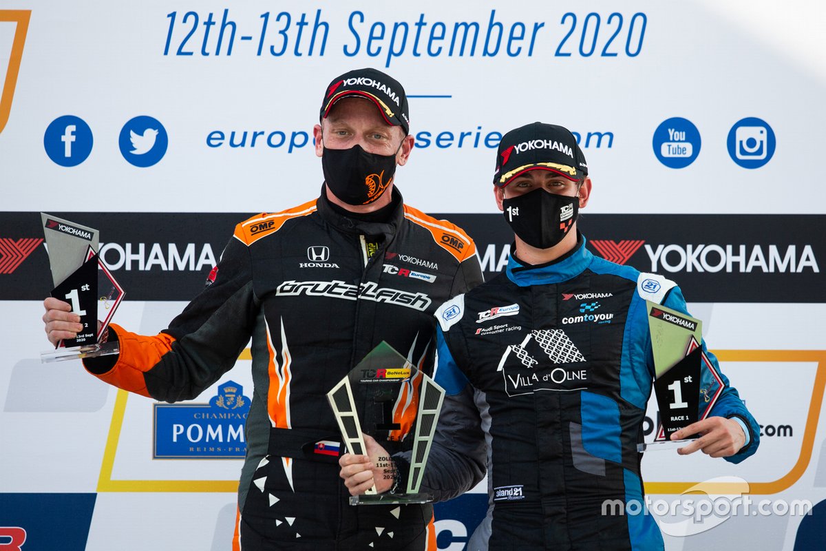 Martin Ryba, Brutal Fish Racing Team, Honda Civic Type R TCR, Nicolas Baert, Comtoyou Racing, Audi RS 3 LMS TCR