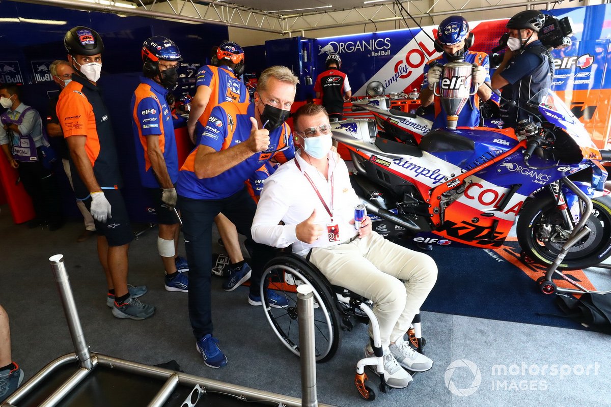 Herver Hervé Poncharal, Red Bull KTM Tech 3, Pit Beirer, Head of KTM Sport