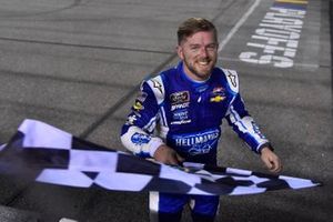 Race winner Justin Allgaier, JR Motorsports, Chevrolet Camaro