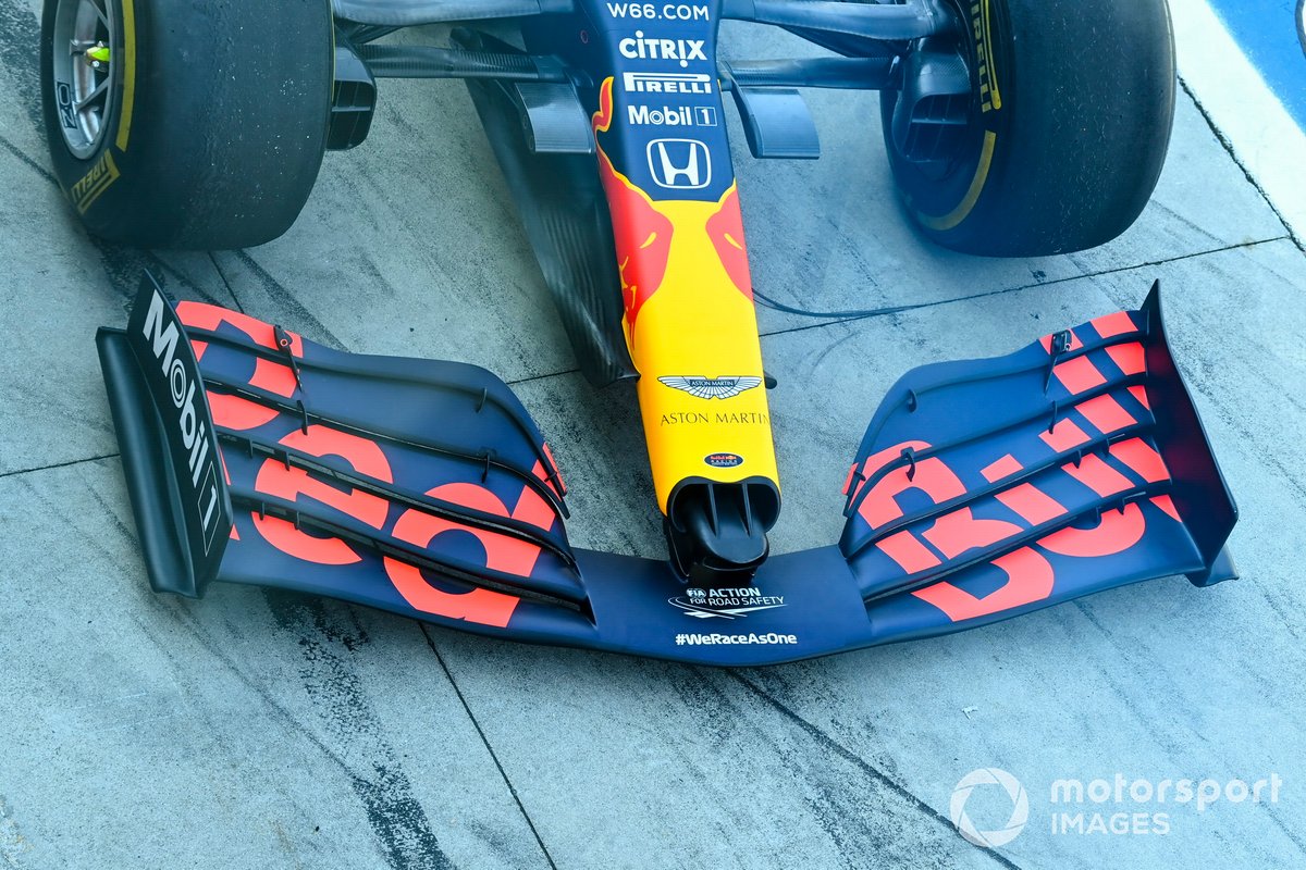 Red Bull RB16: Frontflügel