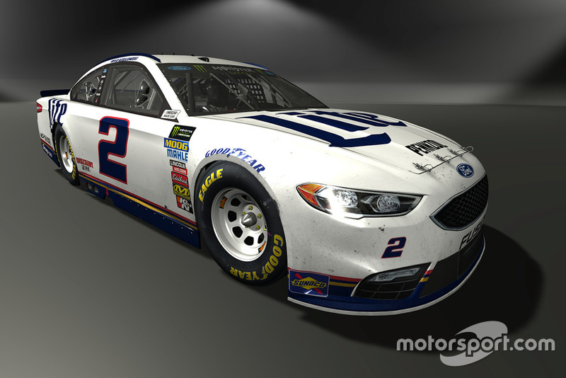 Brad Keselowski, Team Penske, Ford Fusion - NASCAR Heat 3 skin